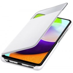 Flipové pouzdro Samsung S View Wallet Cover bílé – Samsung Galaxy A52 / A52 5G / A52s 5G | Levné Kryty | Levné Kryty | Levné Kryty