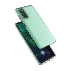 Transparentní kryt Spring Case 1mm mátový rám – Samsung Galaxy S21+ (S21 Plus) | Levné Kryty | Levné Kryty | Levné Kryty
