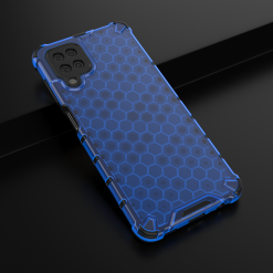 Odolný kryt Honeycomb Armor modrý – Samsung Galaxy A12 / M12 | Levné Kryty | Levné Kryty | Levné Kryty