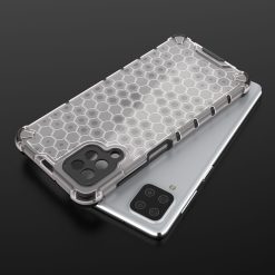 Odolný kryt Honeycomb Armor transparentní – Samsung Galaxy A12 / M12 | Levné Kryty | Levné Kryty | Levné Kryty