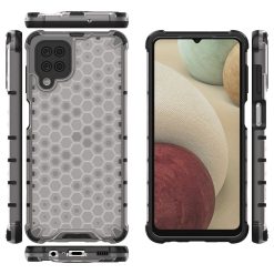 Odolný kryt Honeycomb Armor transparentní – Samsung Galaxy A12 / M12 | Levné Kryty | Levné Kryty | Levné Kryty