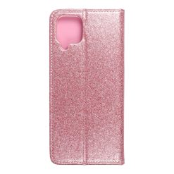 Pouzdro Shining Book růžové – Samsung Galaxy A12 / M12 | Levné Kryty | Levné Kryty | Levné Kryty