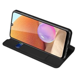 Peněženkové pouzdro Dux Ducis Skin Pro černé – Samsung Galaxy A32 (4G) | Levné Kryty | Levné Kryty | Levné Kryty