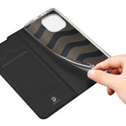 Peněženkové pouzdro Dux Ducis Skin Pro černé – Xiaomi Mi 11 | Levné Kryty | Levné Kryty | Levné Kryty