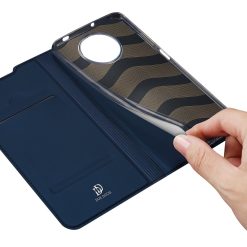 Peněženkové pouzdro Dux Ducis Skin Pro modré – Xiaomi Poco X3 NFC | Levné Kryty | Levné Kryty | Levné Kryty