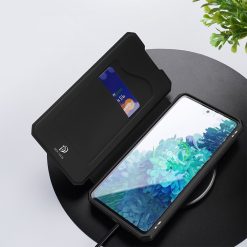 Peněženkové pouzdro Dux Ducis Skin X černé – Samsung Galaxy S20 FE | Levné Kryty | Levné Kryty | Levné Kryty