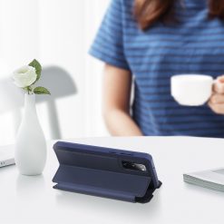 Peněženkové pouzdro Dux Ducis Skin X modré – Samsung Galaxy S20 FE | Levné Kryty | Levné Kryty | Levné Kryty