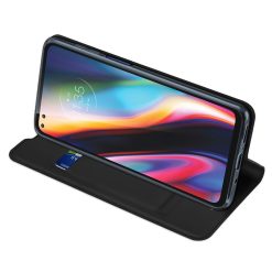 Peněženkové pouzdro Dux Ducis Skin Pro černé – Motorola Moto G 5G Plus | Levné Kryty | Levné Kryty | Levné Kryty