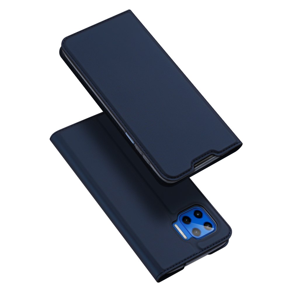 Peněženkové pouzdro Dux Ducis Skin Pro modré – Motorola Moto G 5G Plus | Levné Kryty | Levné Kryty | Levné Kryty