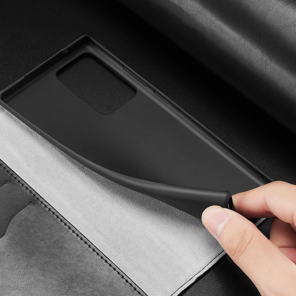 Peněženkové pouzdro Dux Ducis Kado černé – Samsung Galaxy Note 20 Ultra | Levné Kryty | Levné Kryty | Levné Kryty