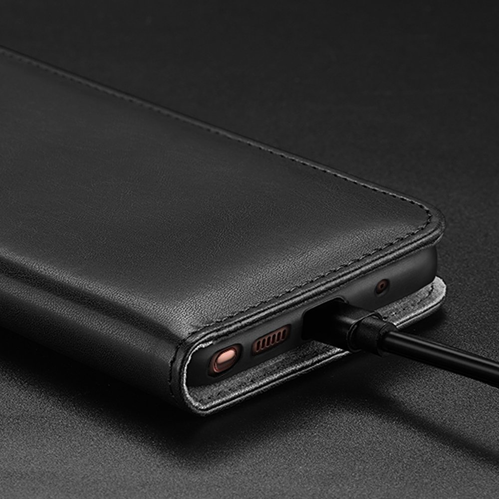Peněženkové pouzdro Dux Ducis Kado černé – Samsung Galaxy Note 20 Ultra | Levné Kryty | Levné Kryty | Levné Kryty