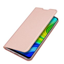 Peněženkové pouzdro Dux Ducis Skin Pro růžové – Xiaomi Redmi Note 9 | Levné Kryty | Levné Kryty | Levné Kryty