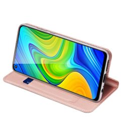 Peněženkové pouzdro Dux Ducis Skin Pro růžové – Xiaomi Redmi Note 9 | Levné Kryty | Levné Kryty | Levné Kryty