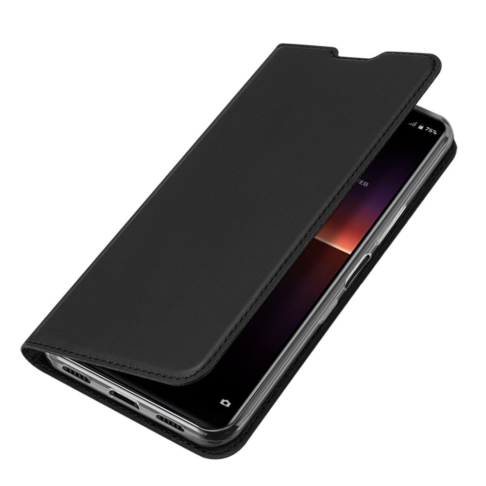 Peněženkové pouzdro Dux Ducis Skin Pro černé – Sony Xperia L4 | Levné Kryty | Levné Kryty | Levné Kryty