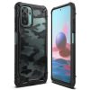 Odolný kryt Ringke Fusion X transparentno-zelený – Xiaomi Redmi Note 10 / Note 10S | Levné Kryty | Levné Kryty | Levné Kryty