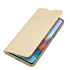 Peněženkové pouzdro Dux Ducis Skin Pro zlaté – Xiaomi Redmi Note 10 Pro | Levné Kryty | Levné Kryty | Levné Kryty