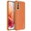 Kožené peněženkové pouzdro Dux Ducis Hivo modré – Samsung Galaxy S21 | Levné Kryty | Levné Kryty | Levné Kryty