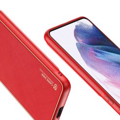 Zadní kryt Dux Ducis Yolo červený – Samsung Galaxy S21+ (S21 Plus) | Levné Kryty | Levné Kryty | Levné Kryty