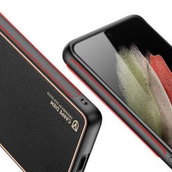 Zadní kryt Dux Ducis Yolo černý – Samsung Galaxy S21 Ultra | Levné Kryty | Levné Kryty | Levné Kryty