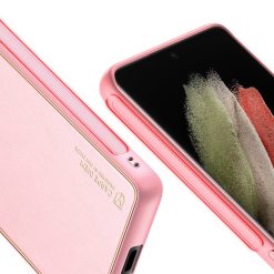 Zadní kryt Dux Ducis Yolo růžový – Samsung Galaxy S21 Ultra | Levné Kryty | Levné Kryty | Levné Kryty