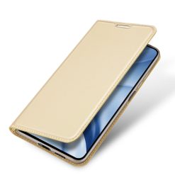 Peněženkové pouzdro Dux Ducis Skin Pro zlaté – Xiaomi Mi 11 Lite | Levné Kryty | Levné Kryty | Levné Kryty