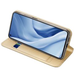 Peněženkové pouzdro Dux Ducis Skin Pro zlaté – Xiaomi Mi 11 Lite | Levné Kryty | Levné Kryty | Levné Kryty