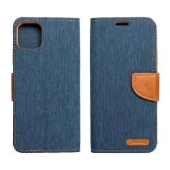 Peněženkové pouzdro Canvas Book modré – Samsung Galaxy A22 5G | Levné Kryty | Levné Kryty | Levné Kryty