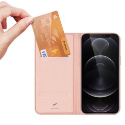 Alternative view of Peněženkové pouzdro Dux Ducis Skin Pro růžové – Apple iPhone 13 Pro Max