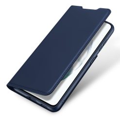 Peněženkové pouzdro Dux Ducis Skin Pro modré – Samsung Galaxy S21 FE | Levné Kryty | Levné Kryty | Levné Kryty