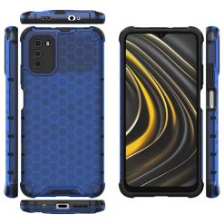 Odolný kryt Honeycomb Armor modrý – Xiaomi Poco M3 | Levné Kryty | Levné Kryty | Levné Kryty