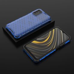 Odolný kryt Honeycomb Armor modrý – Xiaomi Poco M3 | Levné Kryty | Levné Kryty | Levné Kryty
