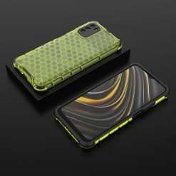 Odolný kryt Honeycomb Armor zelený – Xiaomi Poco M3 | Levné Kryty | Levné Kryty | Levné Kryty