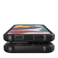Odolný kryt Hybrid Armor černý – Apple iPhone 13 Pro Max | Levné Kryty | Levné Kryty | Levné Kryty
