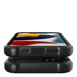 Odolný kryt Hybrid Armor černý – Apple iPhone 13 | Levné Kryty | Levné Kryty | Levné Kryty
