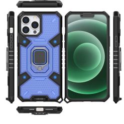 Odolný kryt Capsule Ring Case modrý – Apple iPhone 13 Pro Max | Levné Kryty | Levné Kryty | Levné Kryty