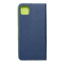 Alternative view of Peněženkové pouzdro Fancy Book modro-limetkové – Samsung Galaxy A22 5G