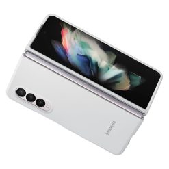 Silikonové pouzdro Samsung Silicone Cover bílé – Samsung Galaxy Z Fold 3 | Levné Kryty | Levné Kryty | Levné Kryty