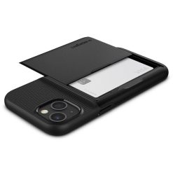 Zadní kryt Spigen Slim Armor CS černý – Apple iPhone 13 | Levné Kryty | Levné Kryty | Levné Kryty