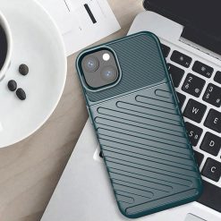 Odolný kryt Thunder Armor zelený – Apple iPhone 13 | Levné Kryty | Levné Kryty | Levné Kryty