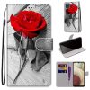 Knížkové pouzdro Trendy Cross case Růžovomodrá kytice – Samsung Galaxy A12 / M12 | Levné Kryty | Levné Kryty | Levné Kryty