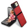 Kryt Shockproof Sea Sand Cloth Texture šedý – Samsung Galaxy Z Flip 3 | Levné Kryty | Levné Kryty | Levné Kryty