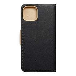 Peněženkové pouzdro Fancy Book černo-zlaté – Apple iPhone 13 | Levné Kryty | Levné Kryty | Levné Kryty