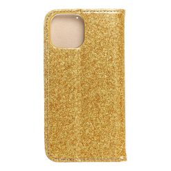 Pouzdro Shining Book zlaté – Apple iPhone 13 Mini | Levné Kryty | Levné Kryty | Levné Kryty
