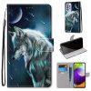 Knížkové pouzdro Trendy Cross case Tlapky – Samsung Galaxy A52 / A52 5G / A52s 5G | Levné Kryty | Levné Kryty | Levné Kryty