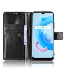 Knížkové pouzdro Shockproof Horse Texture černé – Realme C11 2021 | Levné Kryty | Levné Kryty | Levné Kryty