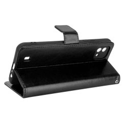Knížkové pouzdro Shockproof Horse Texture černé – Realme C11 2021 | Levné Kryty | Levné Kryty | Levné Kryty