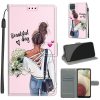 Knížkové pouzdro Trendy Cross case Magnetofonová páska – Samsung Galaxy A12 / M12 | Levné Kryty | Levné Kryty | Levné Kryty