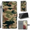 Knížkové pouzdro Trendy Cross case Magnetofonová páska – Samsung Galaxy A12 / M12 | Levné Kryty | Levné Kryty | Levné Kryty