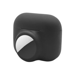 Alternative view of Silikonové pouzdro Resistant 2 v 1 černé – Apple AirPods Pro + Apple AirTag