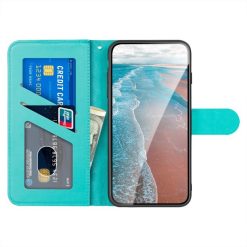 Peněženkové pouzdro Embossing Pattern Jelen zelené – Xiaomi Mi 11 Lite | Levné Kryty | Levné Kryty | Levné Kryty